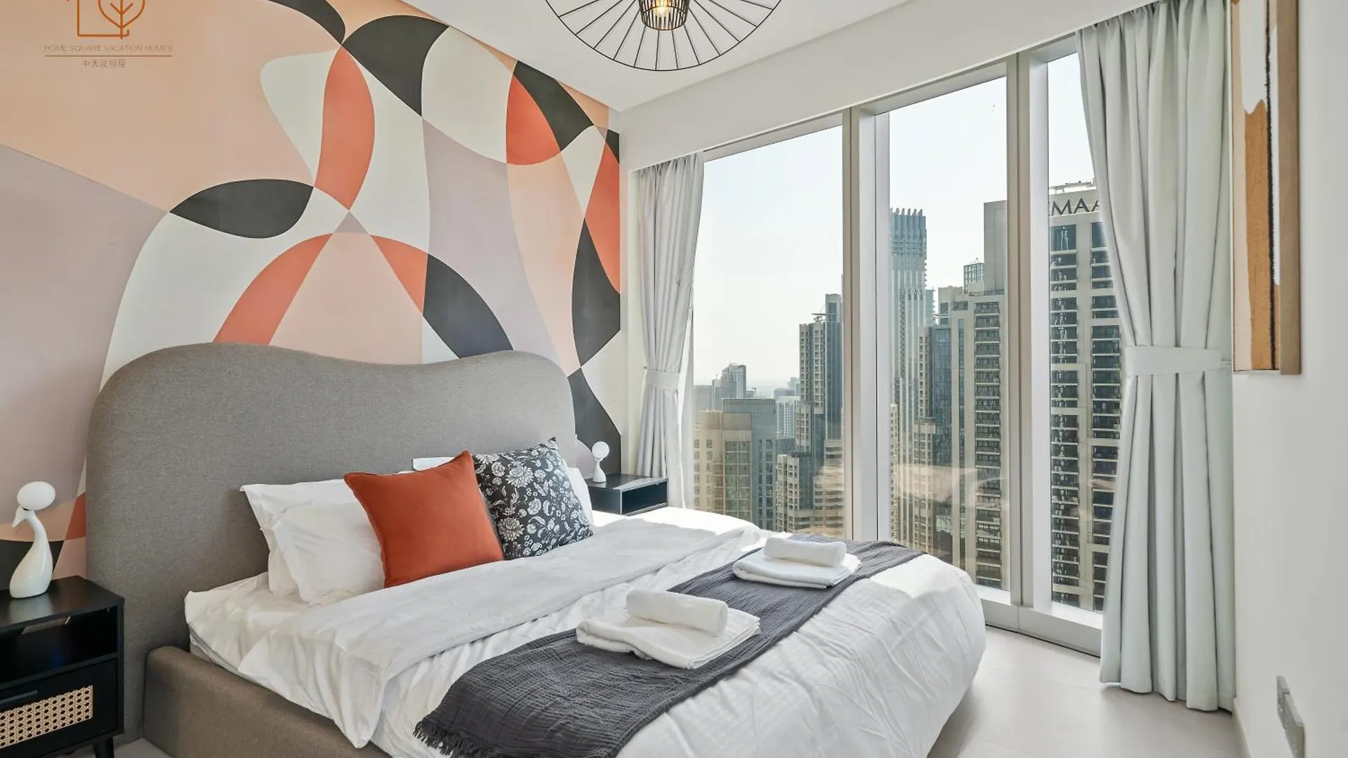 Chic Home With Great Views Near Burj Khalifa 197Gr-2 Dubaj 0*,  Egyesült Arab Emírségek